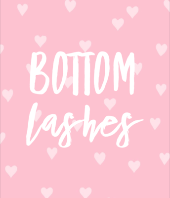 Bottom Lashes