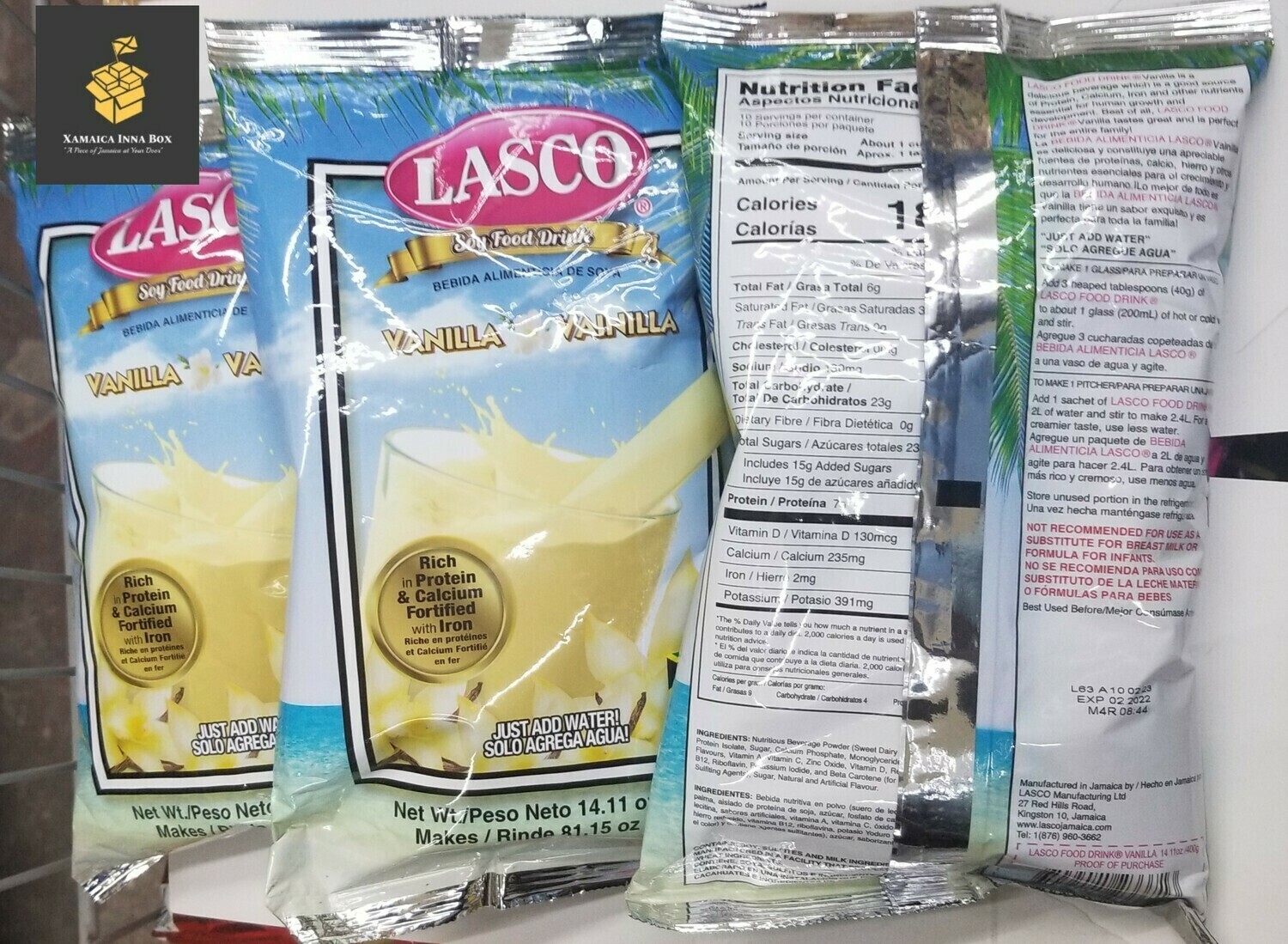 Lasco Vanilla drink mix (1200g)