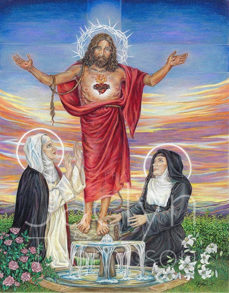 The Adoration of the Sacred Heart