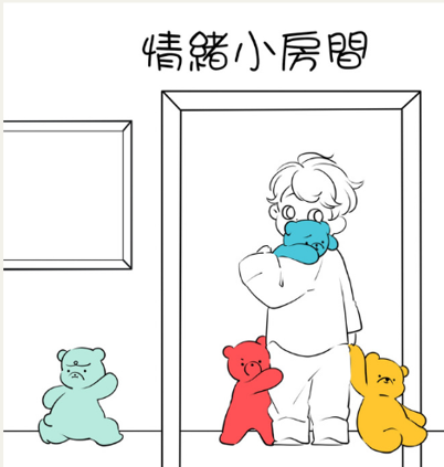 情緒系列//情緒小房間：親子自製繪本//