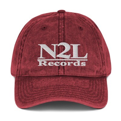 N2L RECORDS Vintage Cotton Dad Cap