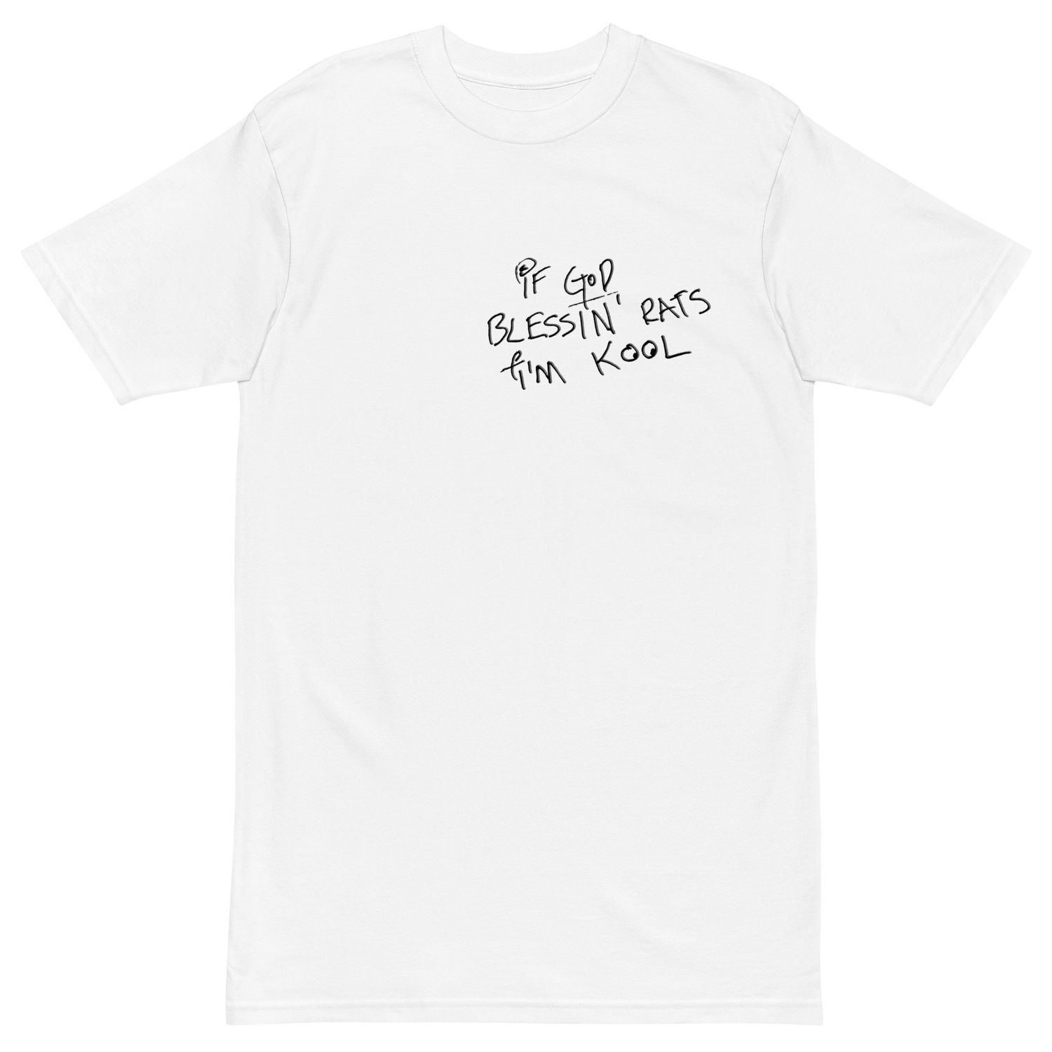 SHHHH!!!! (premium heavyweight tee)