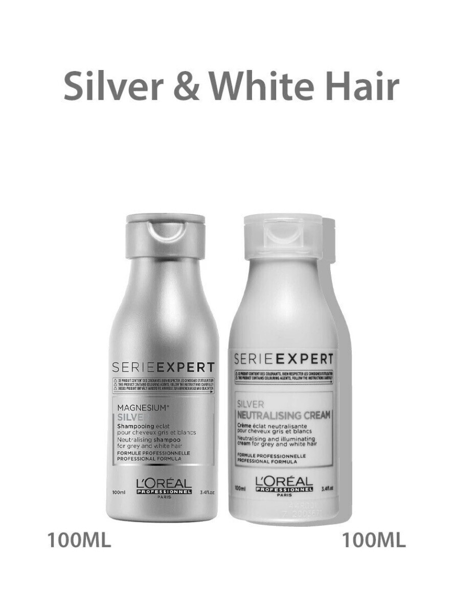 SILVER TRAVEL SIZE BUNDLE 1 SHAMPOO AND 1 CONDITIONER