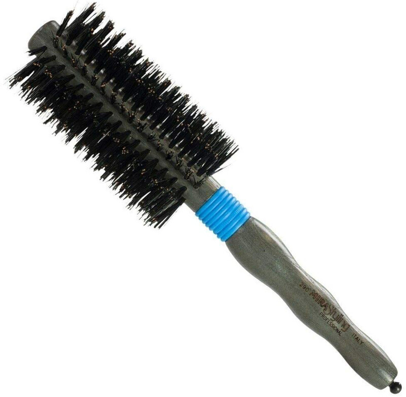 Mira Round Boar Hair Brush 290 Made In Italy