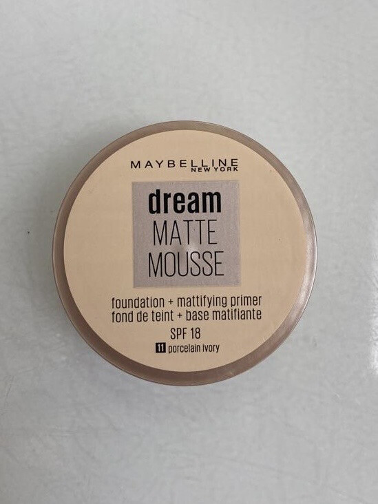 Maybelline Dream Mousse foundation,11 Porcelain Ivory