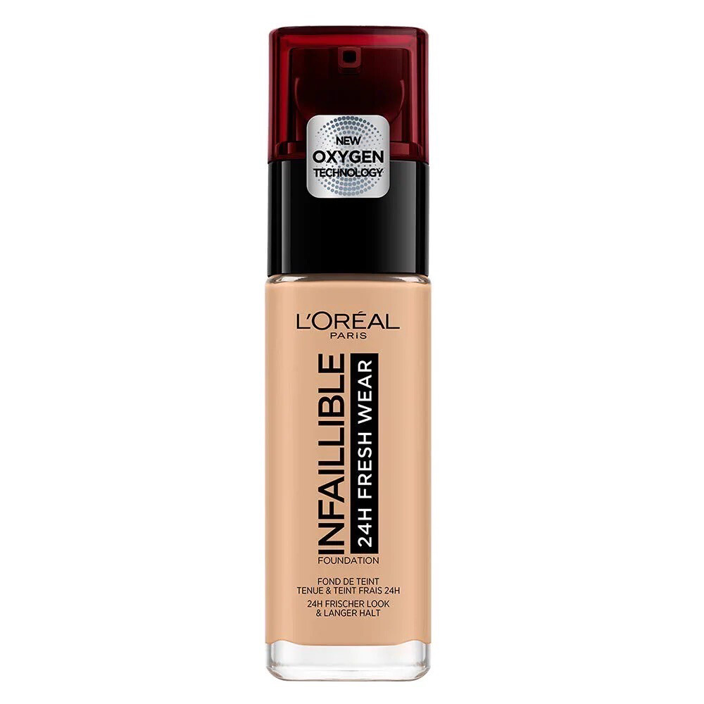 L'Oreal Paris Infallible 24h Fresh Wear Foundation - Old Packaging 25 Rose Ivory