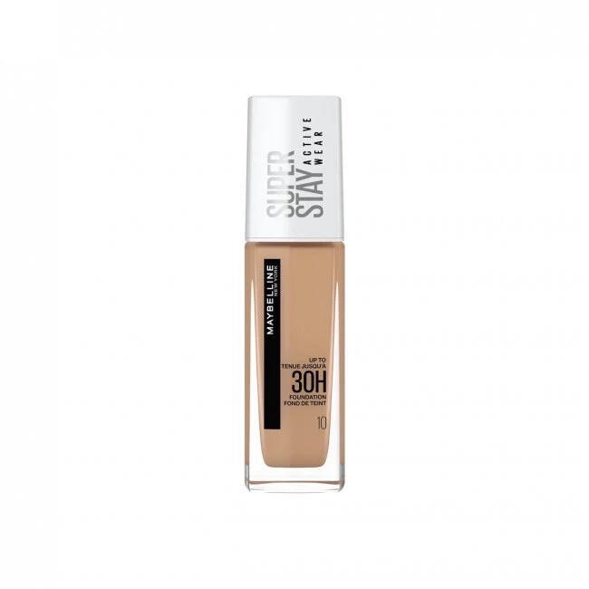 Maybelline Super Stay Active Wear 30h Foundation 10 Ivory 30ml