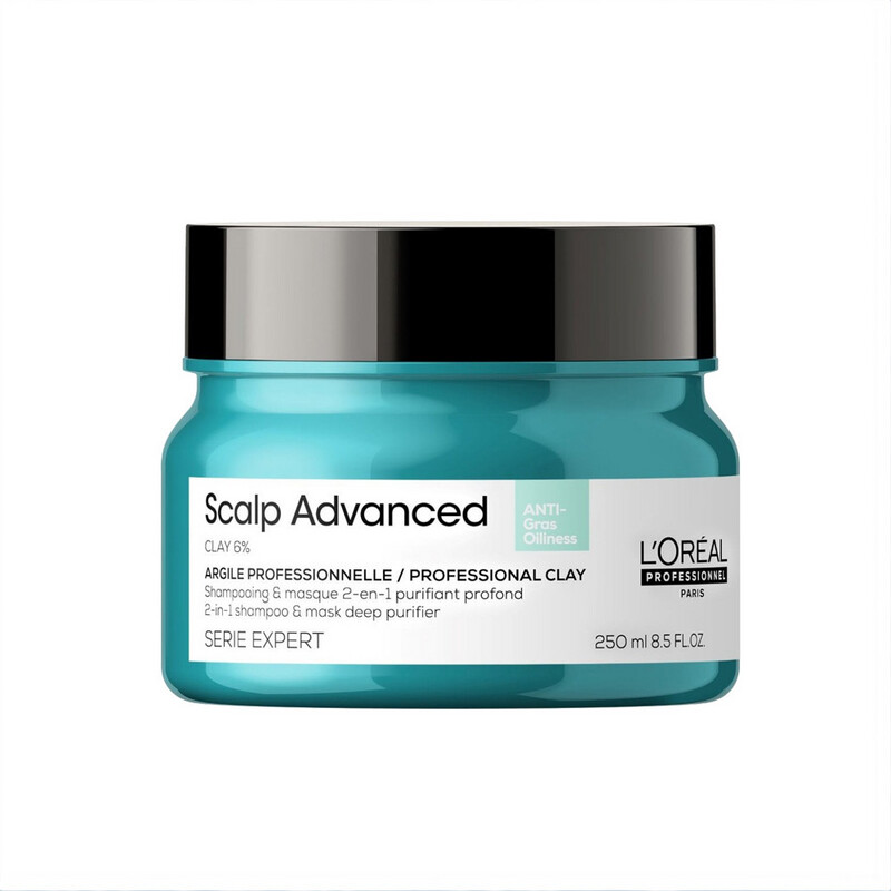 Loreal Scalp Advanced Anti Oiliness 2 in 1 Deep Purifier Clay Mask 200ml