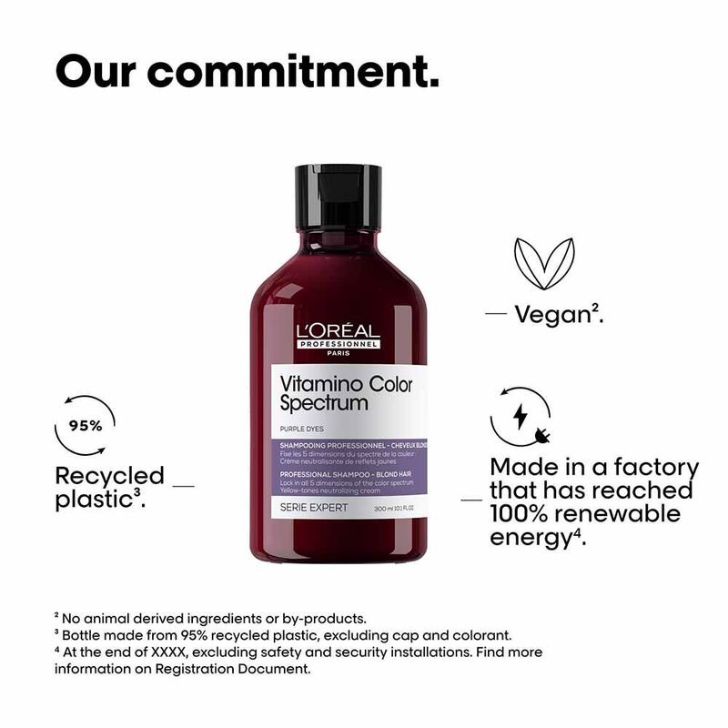 VITAMINO COLOR SPECTRUM PURPLE SHAMPOO 300ML