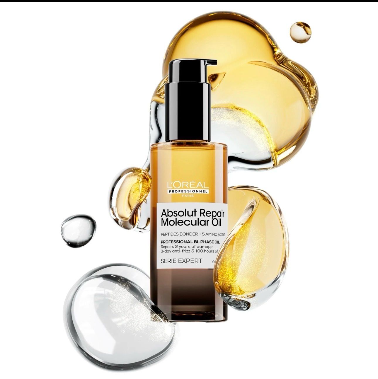 Absolut Repair Molecular] Absolut Repair Molecular Professional Bi-phase Oil for damaged hair.