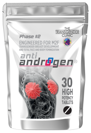 MALE HORMONE BLOCKER. ANTI-ANDROGEN® PHASE #2 ULTIMATE-STRENGTH ONE-A-DAY.
Potency: ★★★★★