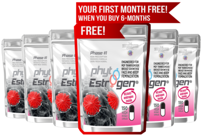 PHYTOESTROGEN® PHASE #1 CONTAINS NO MALE HORMONE BLOCKER.
Potency: ★★★★★