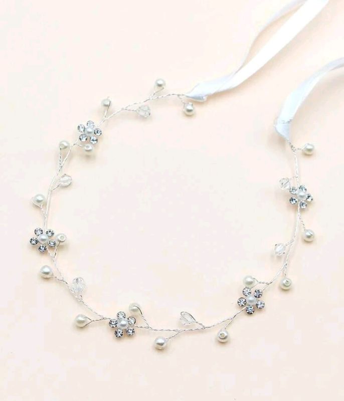 Headpiece Fleur Silber Headpiece Fleur Silber
