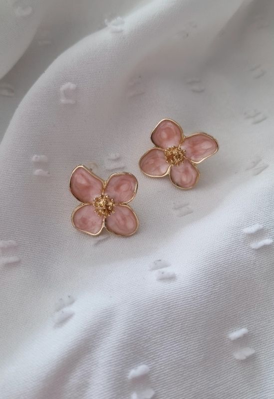 Ohrringe Florentina zartes rosa Ohrringe Florentina zartes rosa