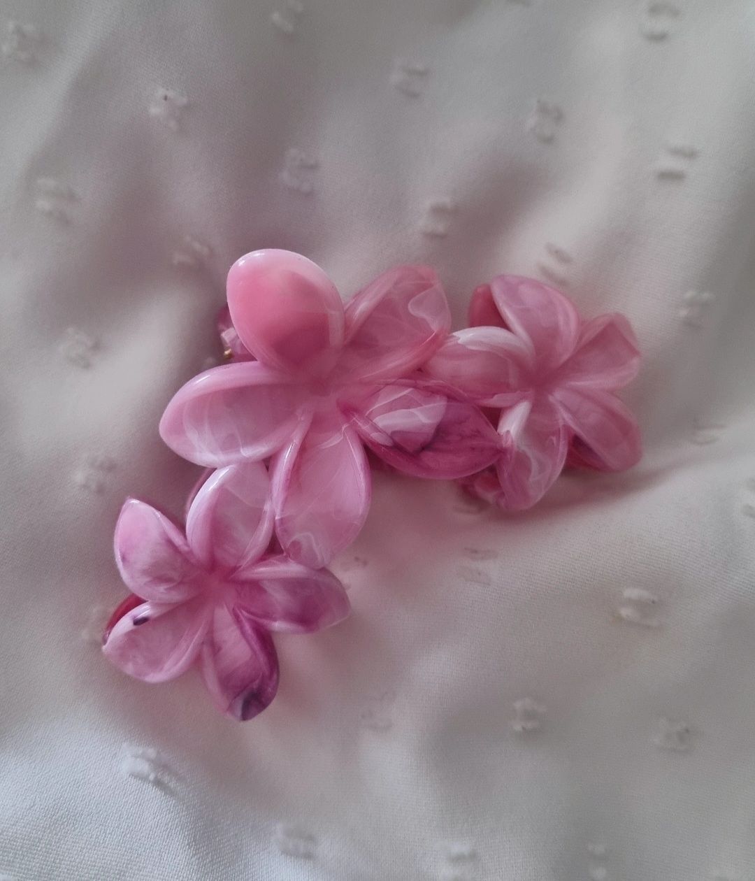 Haarklammer Elina Pink