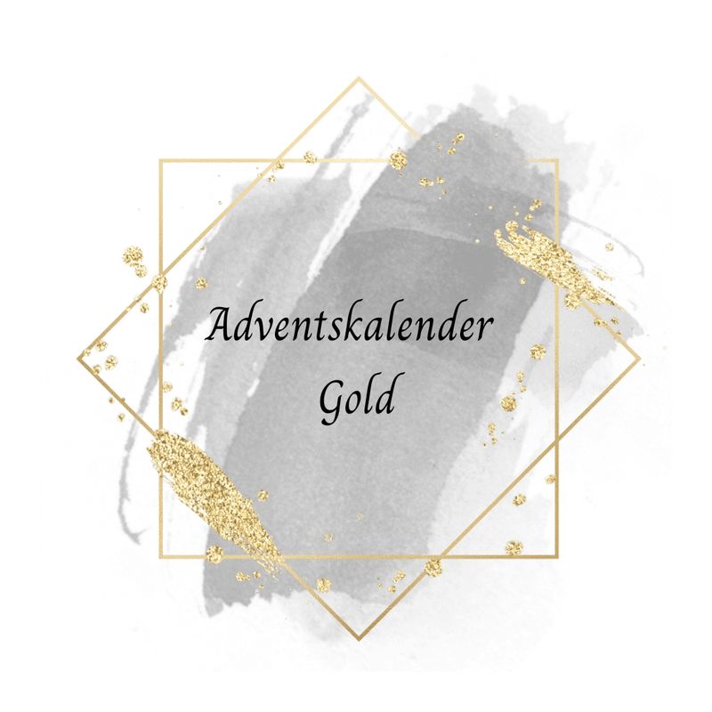 Adventskalender Gold