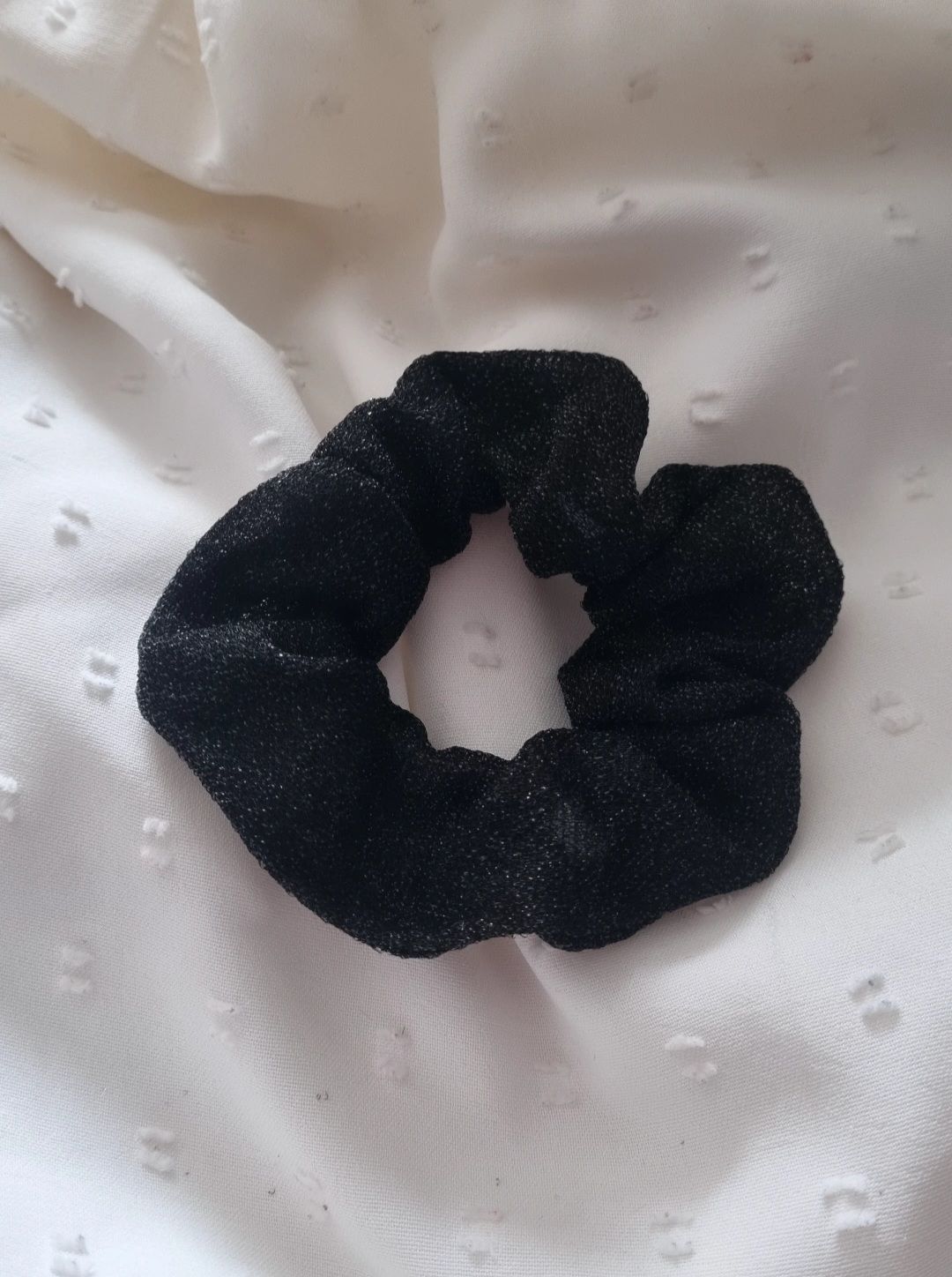 Haargummi Flora Schwarz