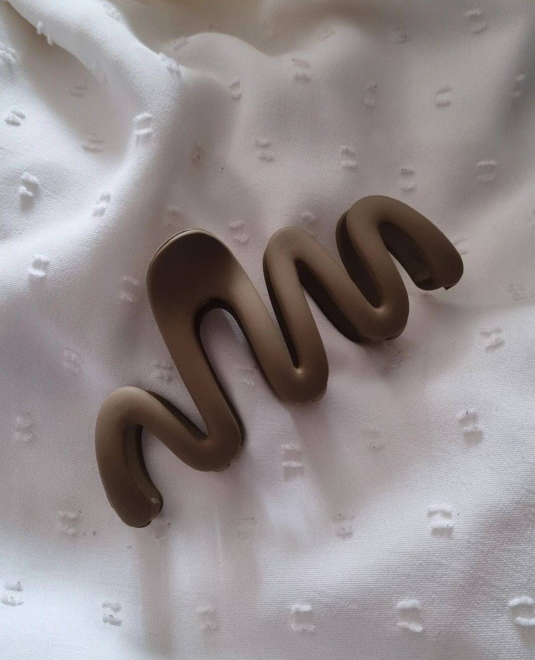 Haarklammer Wilma Mocca