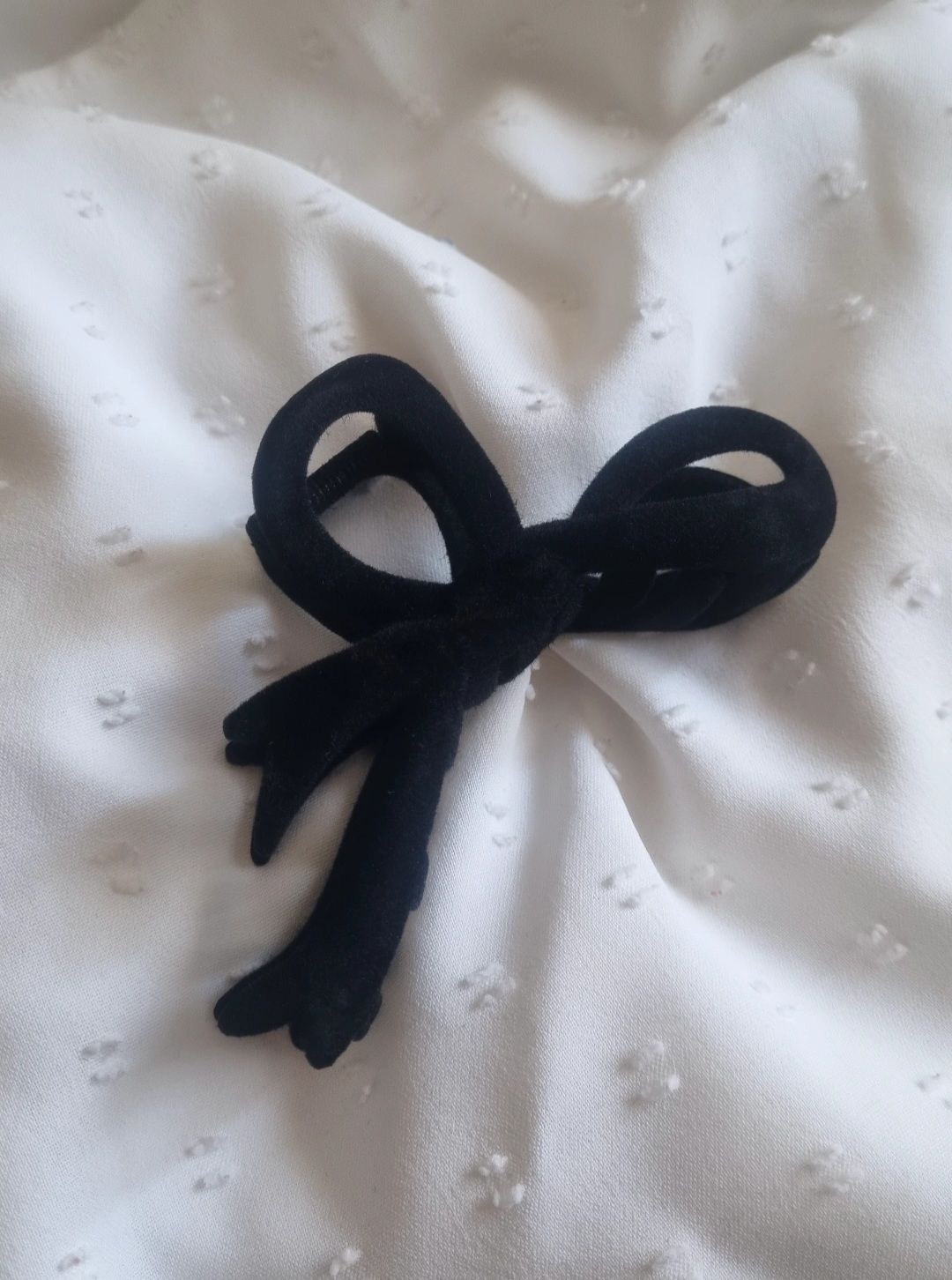 Spange Tiara Schwarz