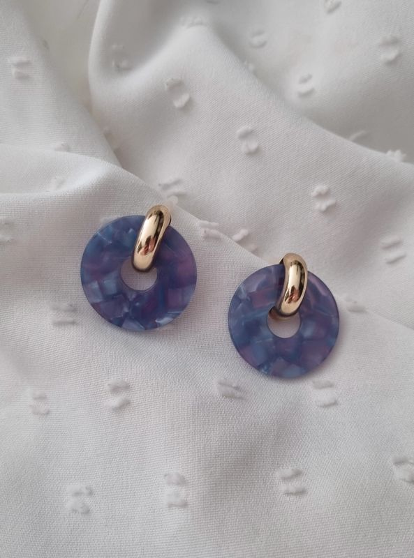 Ohrringe Luana lila Ohrringe Luana lila