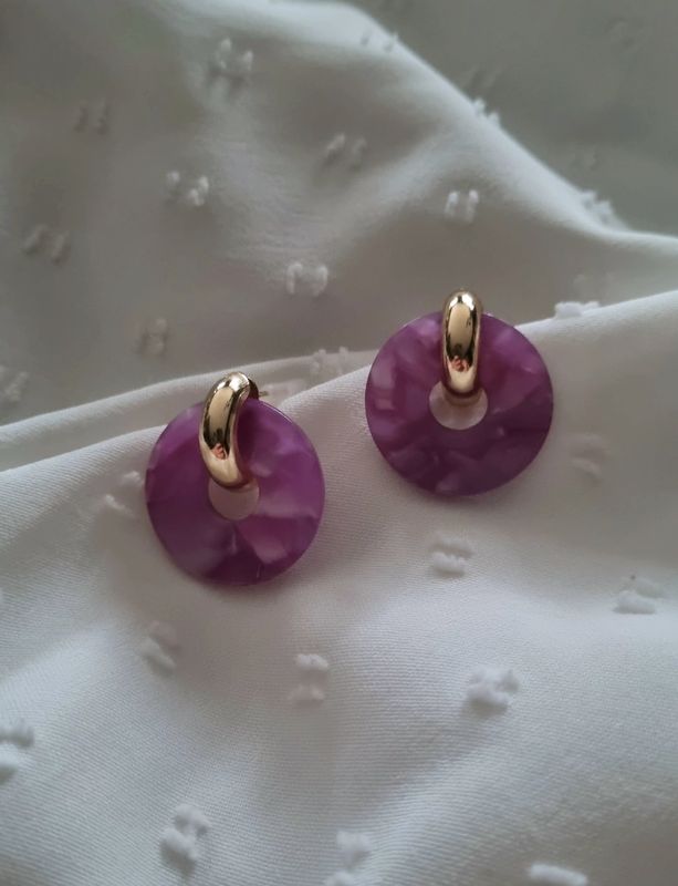 Ohrringe Luana Lila Ohrringe Luana Lila
