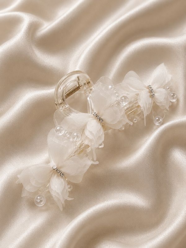 Spange Butterfly Creme