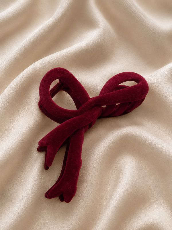 Spange Tiara Burgund