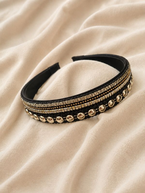 Haarreif Black