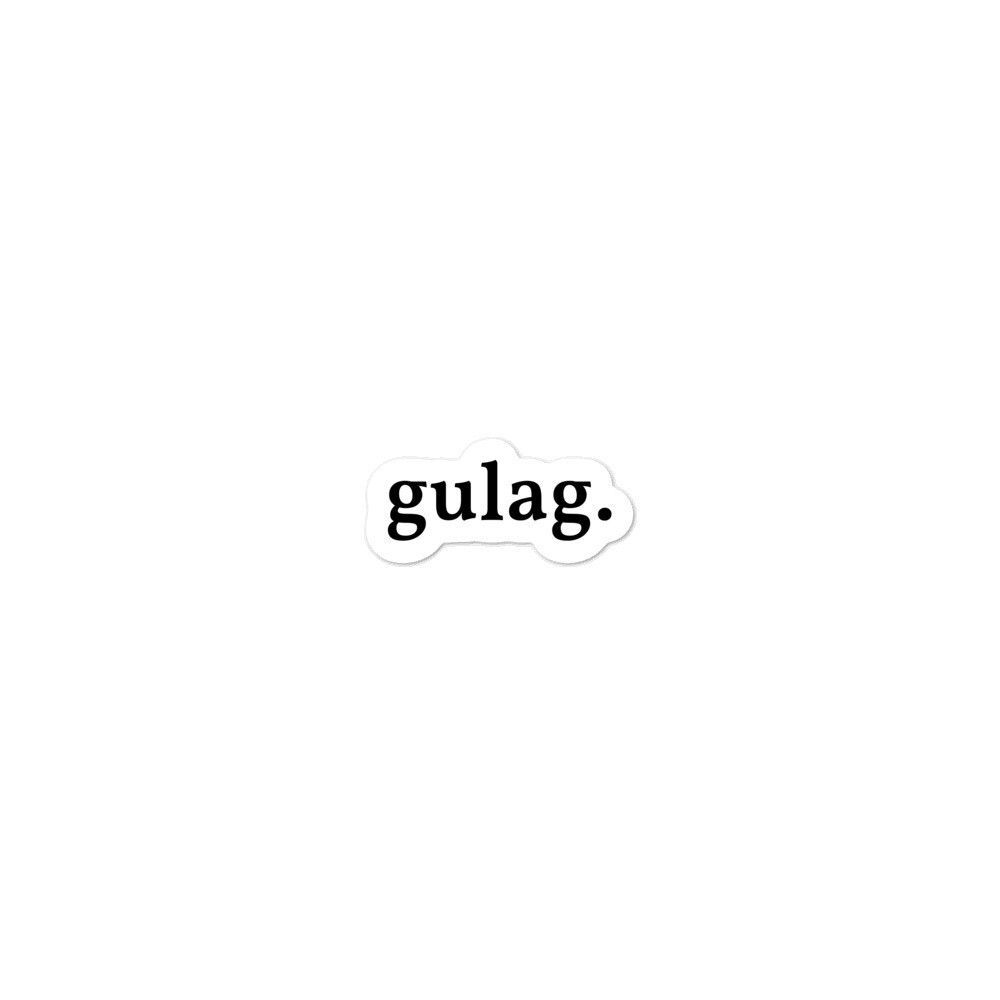 Gulag Bubble-free sticker