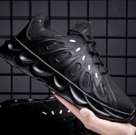 Shark bottom volcano sneakers