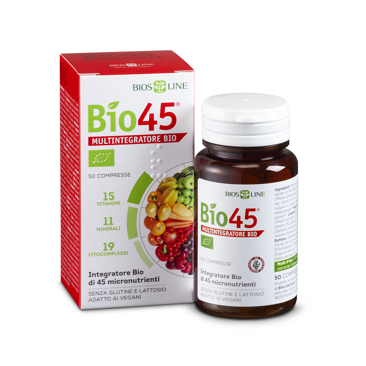 BIO 45 BIOSLINE integratore multivitaminico