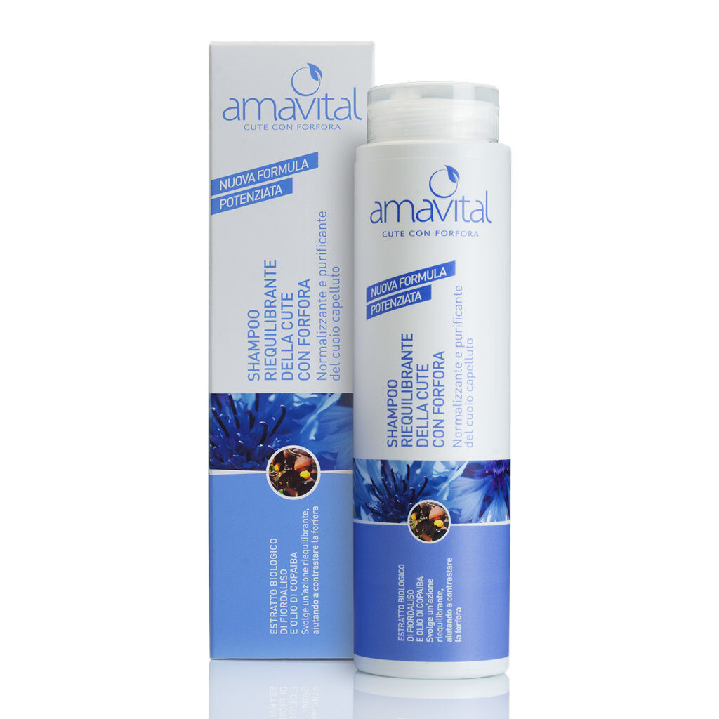 OFICINE CLEMAN amavital shampoo riequilibrante della cute con forfora