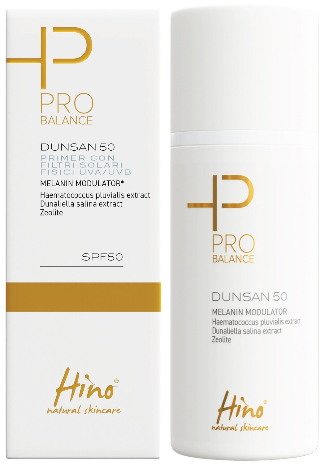 HINO DUNSAN 50 primer con filtri solari fisici uva/uvb spf 50