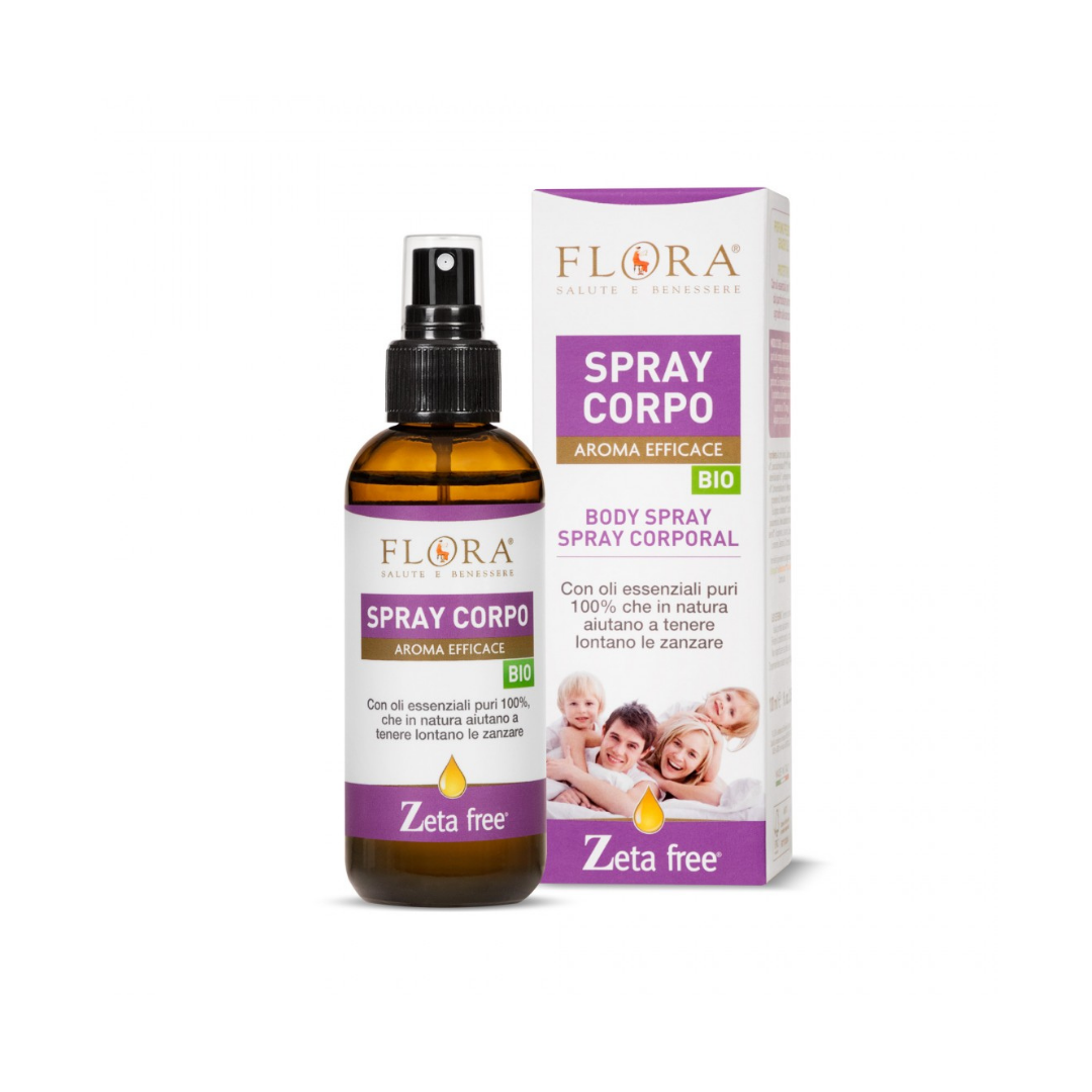 Spray corpo flora