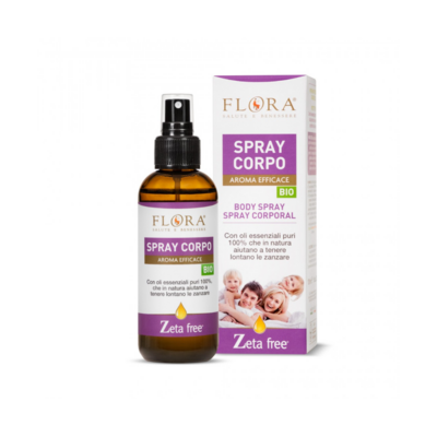 Spray corpo flora