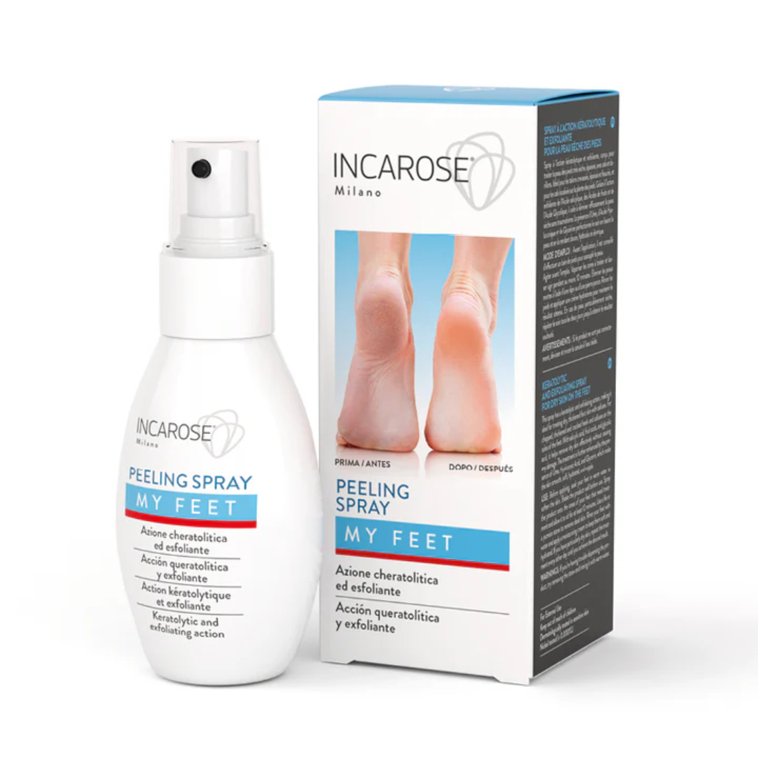 Spray cheratolitico