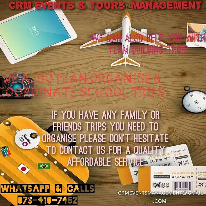 CRM Events and Tours management