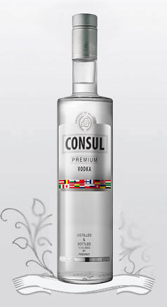 Vodka &quot;CONSUL PREMIUM&quot;, 40% vol., 70 cl.