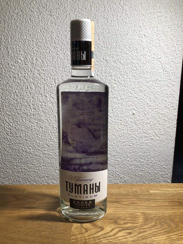 Wodka «TUMANY. PLATIN», 40% vol., 50 cl