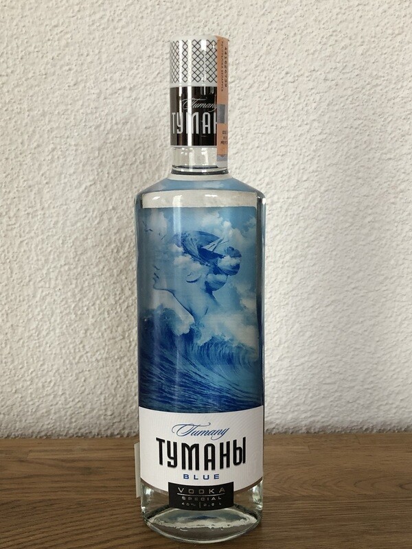 Wodka " TUMANY. BLAU ", 40% vol., 50 cl