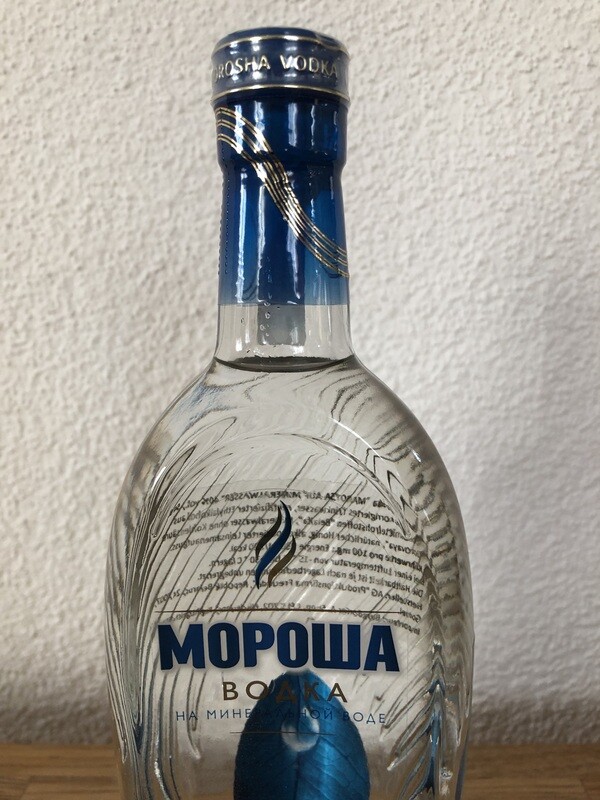 Wodka " MAROTSA AUF MINERALWASSER ", 40% vol., 50 cl