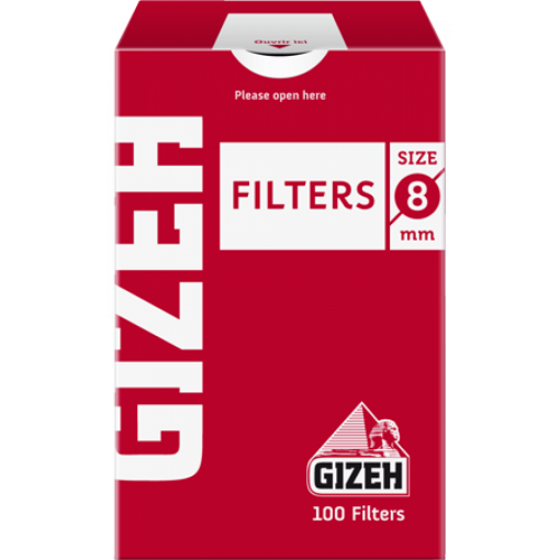 GIZEH FILTER REGULAR 8mm