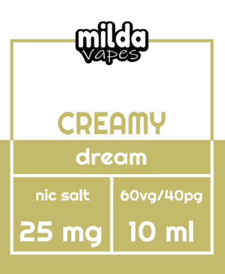 Milda Salt - Creamy dream
