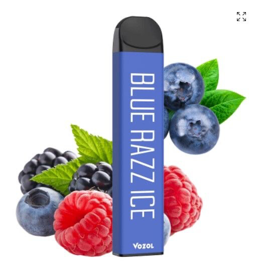 Vozol Bar 1200 puffs - Blue Razz Ice 5%