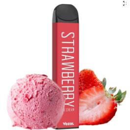 Vozol Bar 1200 puffs - Strawberry Icecream 5%