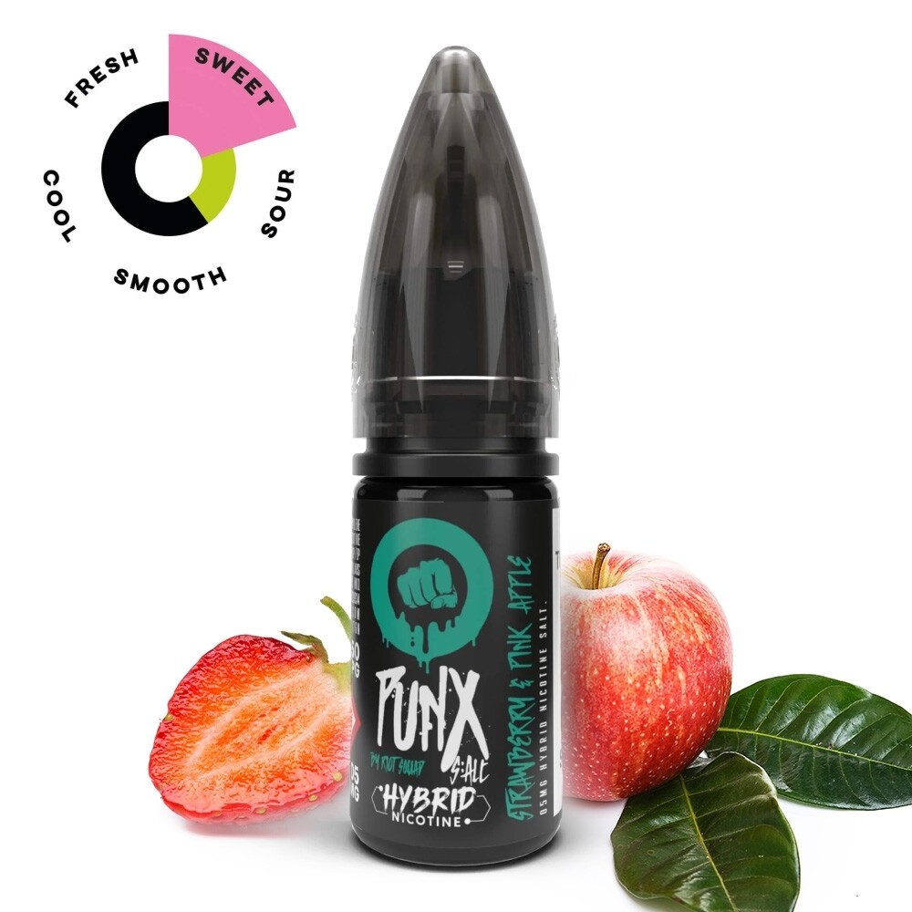 Riot Salt Strawberry& Pink Apple
