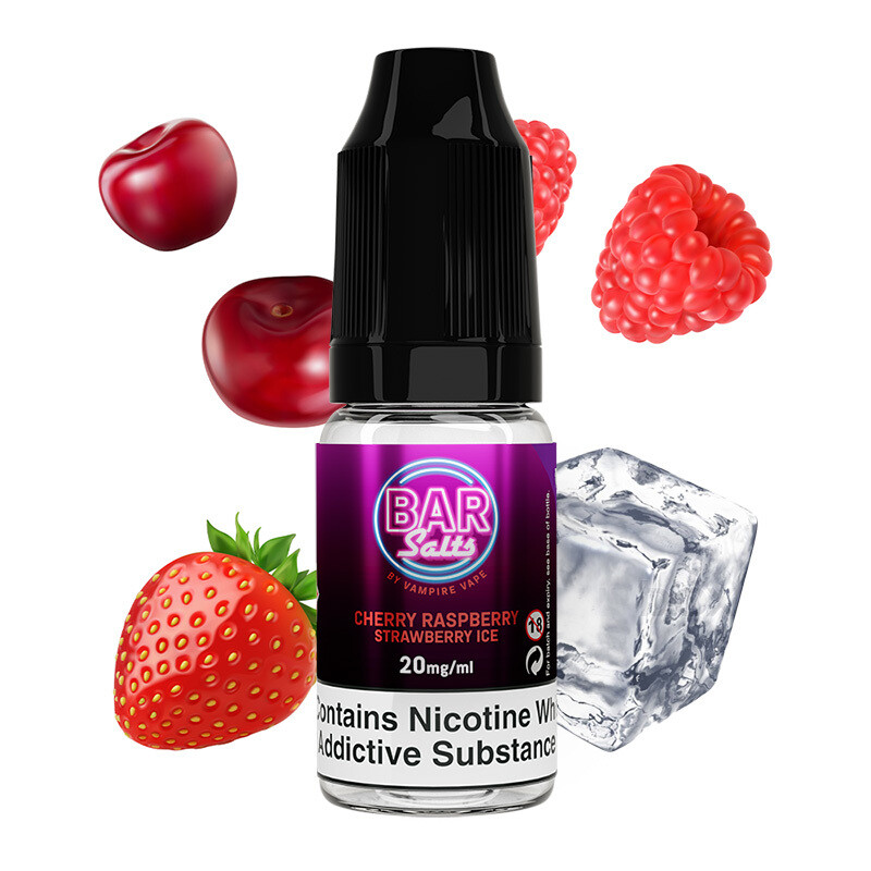 Vampire Vape Bar Salt - Cherry Raspberry Strawberry Ice