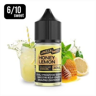 Unreal Sweet : Honey Lemon NicSalt 30ml