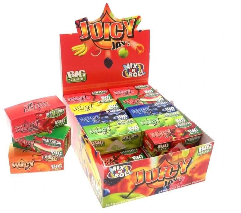 Juicy Jay´s Bigsize Flavoured Paper Rolls Mix&Roll