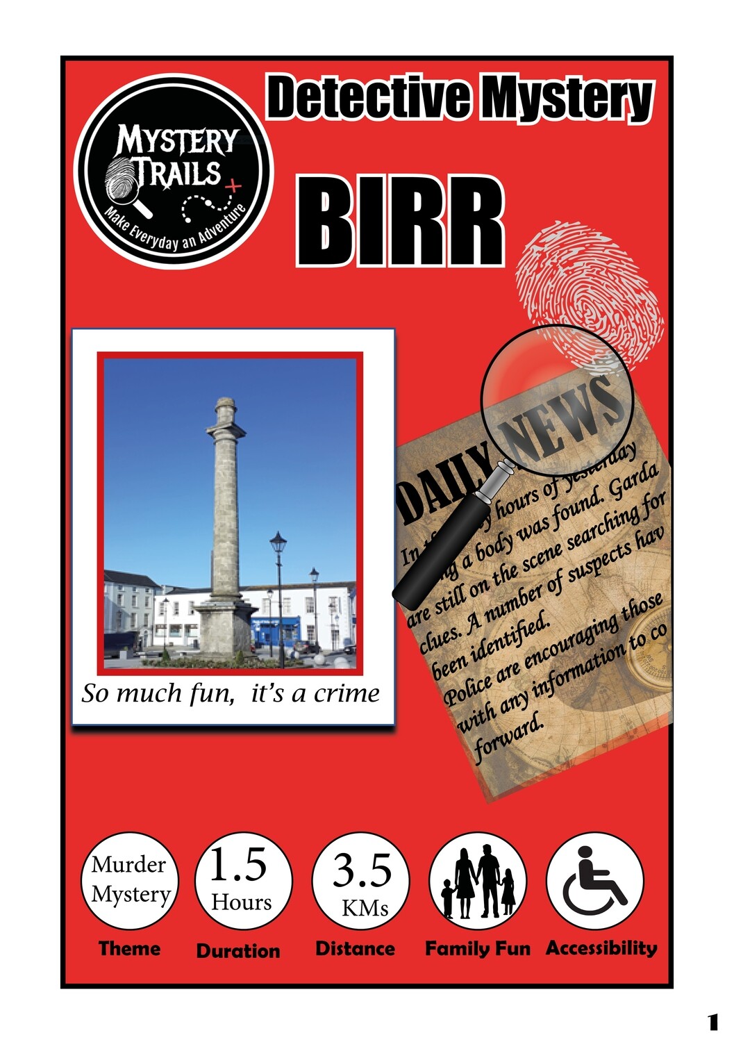 Birr - Detective Mystery - Offaly